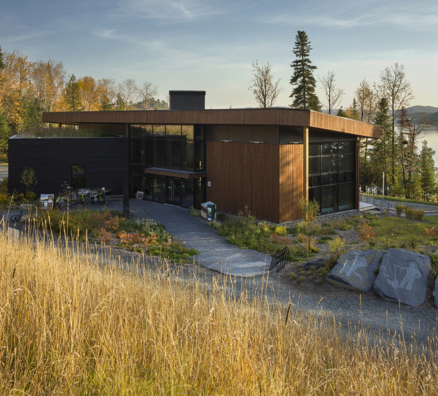 加拿大特米考国家公园游客中心丨bisson + charron architectes-28