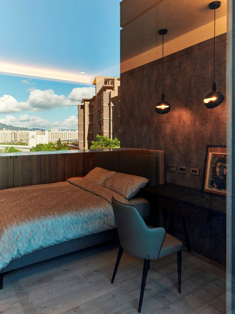 清淨靜謐的工業風美學之家-1