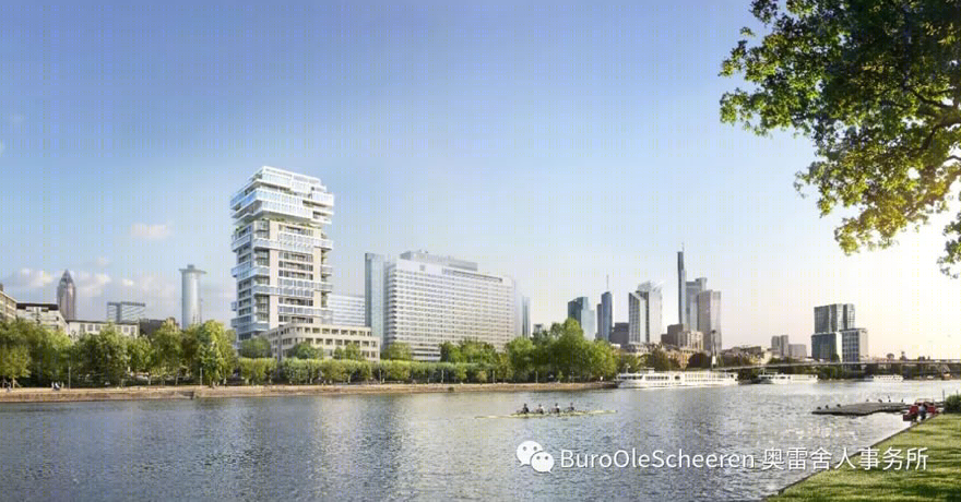 德国法兰克福 RIVERPARK 高层公寓——城市天际线新标志-5