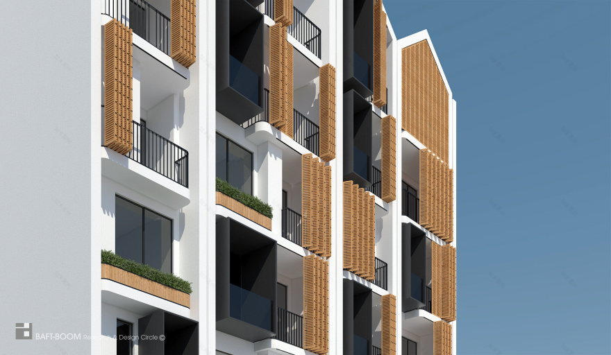 MAAN 住宅楼丨伊朗德黑兰丨BaftBoom Research & Design Circle-11