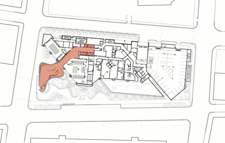 美国 AH 麦考伊联邦办公室丨Schwartz,Silver Architects-44