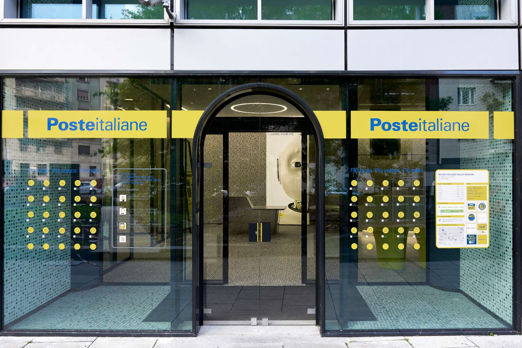 POSTE ITALIANE MILAN ANTONIO CITTERIO DESIGN-7