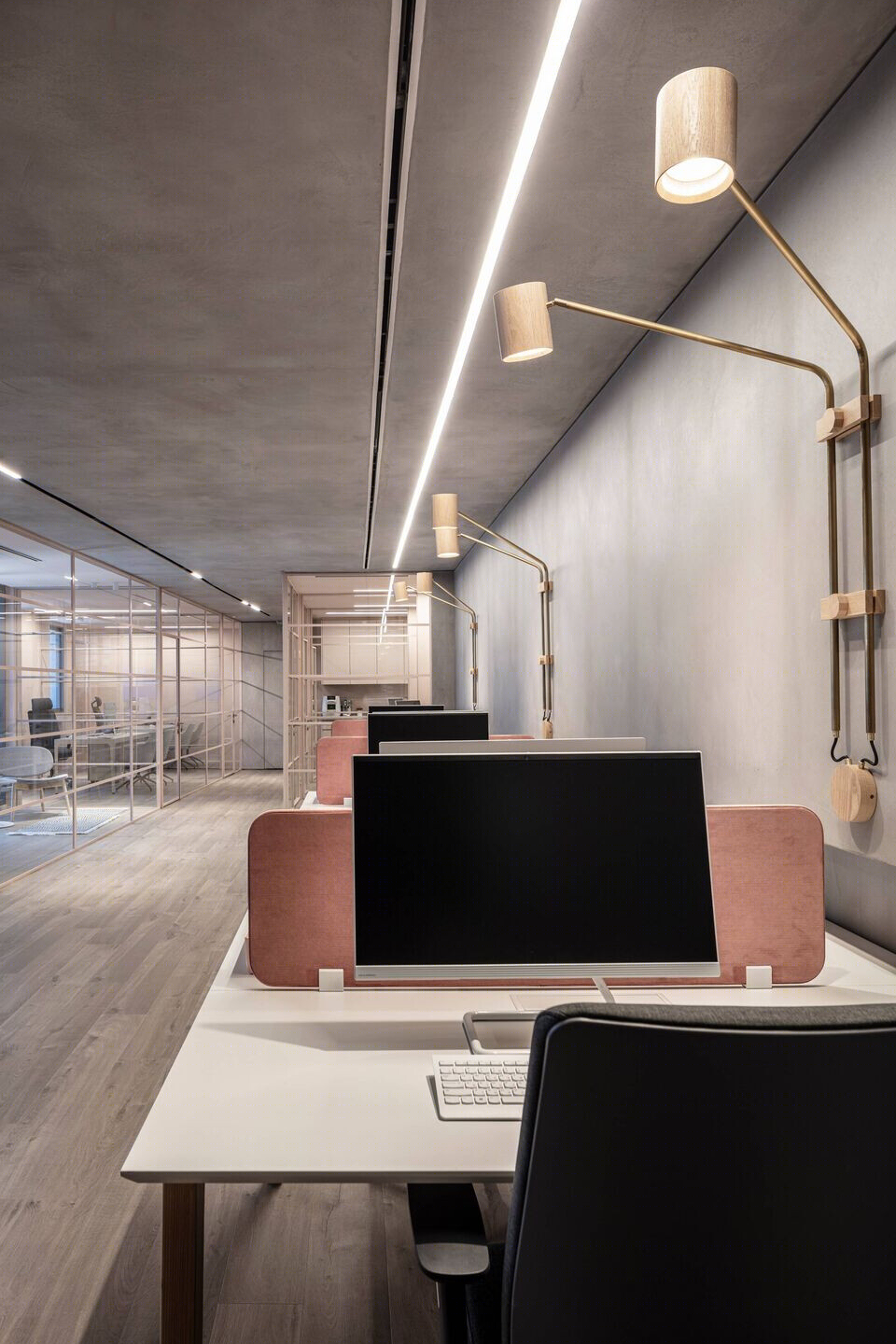 粉色保险办公室丨以色列丨Amit design studio-40