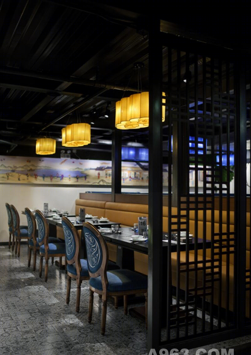 生态休闲赣菜餐厅,融入现代元素的古典雅致空间-44