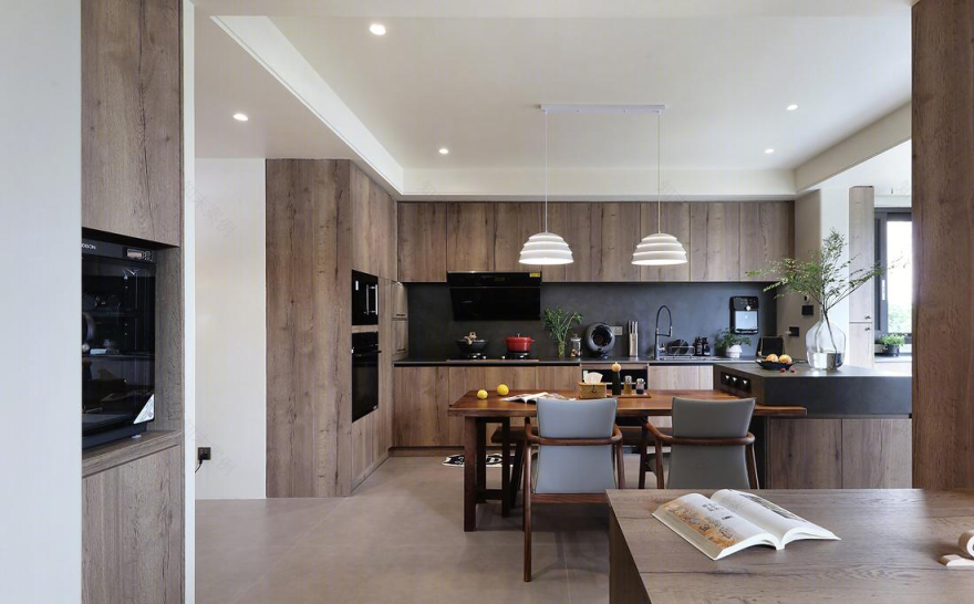 自然温馨的极简大横厅改造丨中国上海-120