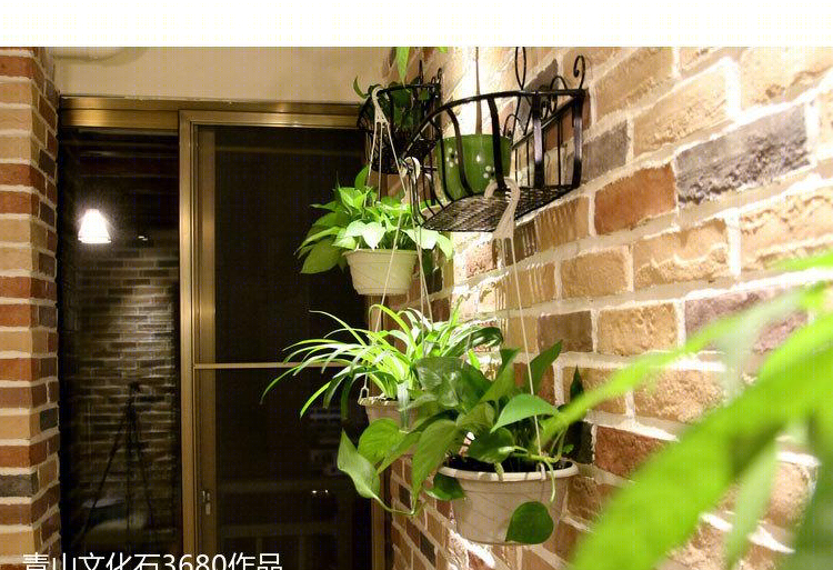 
9588墙砖电视背景墙 -9