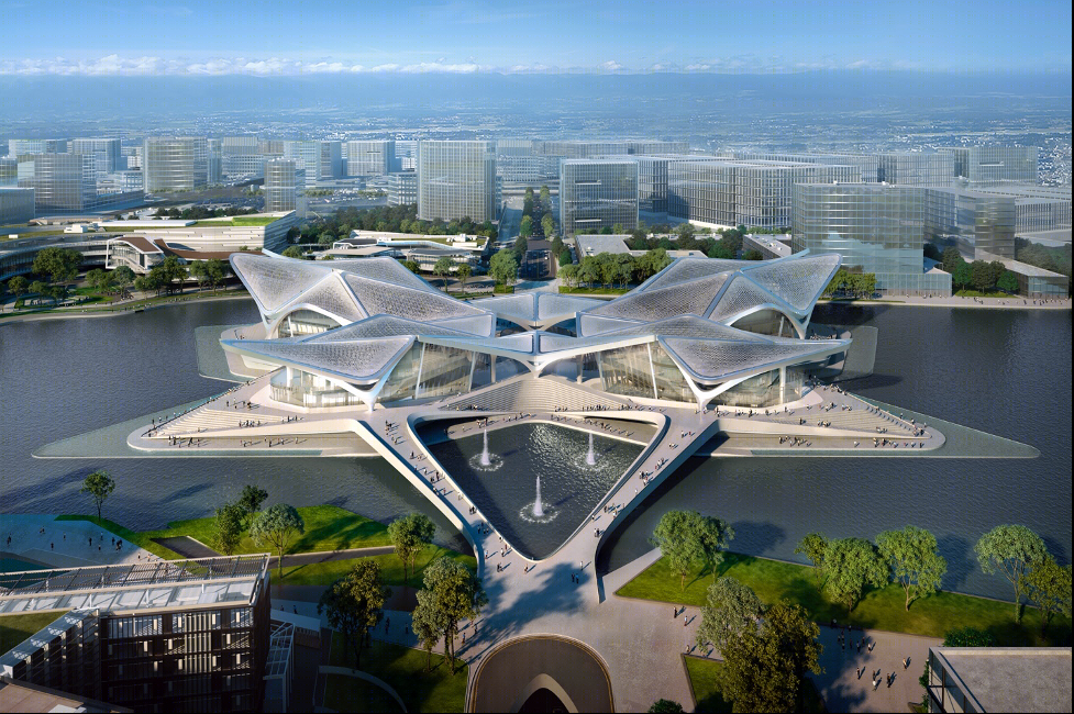 珠海金湾市民艺术中心丨中国珠海丨扎哈·哈迪德建筑事务所-9
