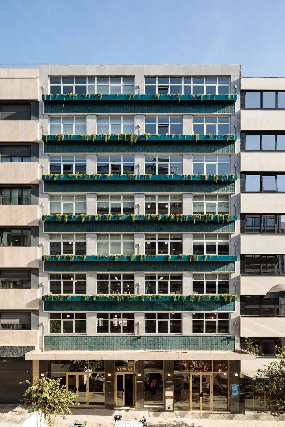 里斯本 WOOD 共享工作区——现代主义优雅与全面健康体验的结合-10