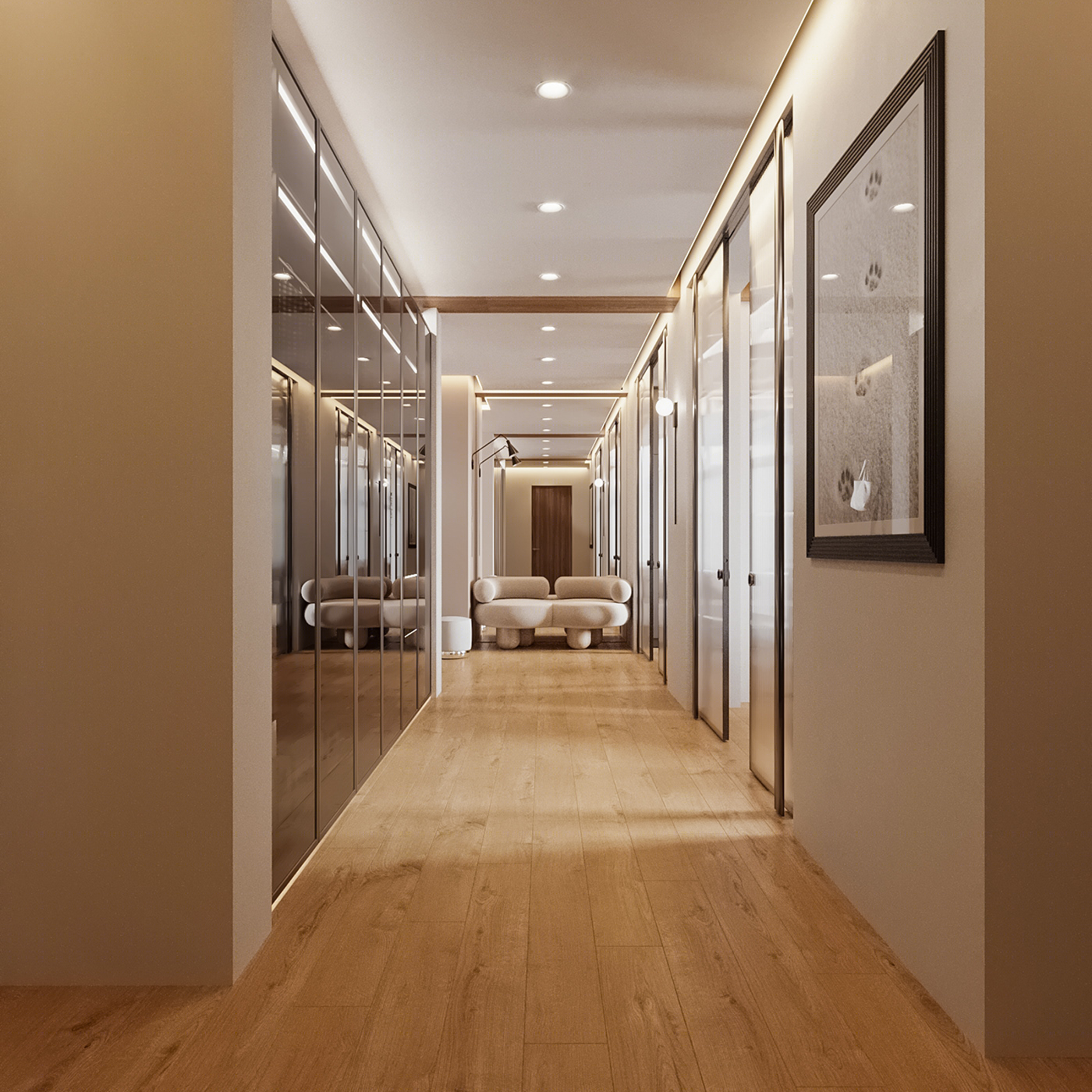 Anastasiya Gushchina丨平层丨Scandinavian interior design-1