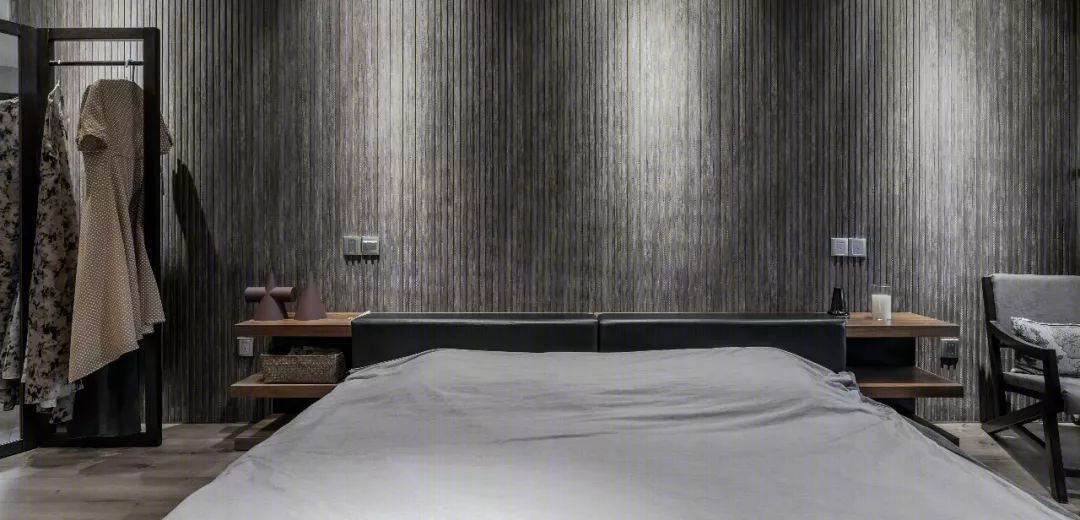 自然侘寂，淮安五洲龙湾灰色系空间设计-22