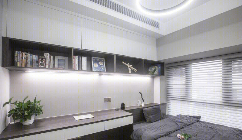 深圳前海东岸现代极简住宅设计-25