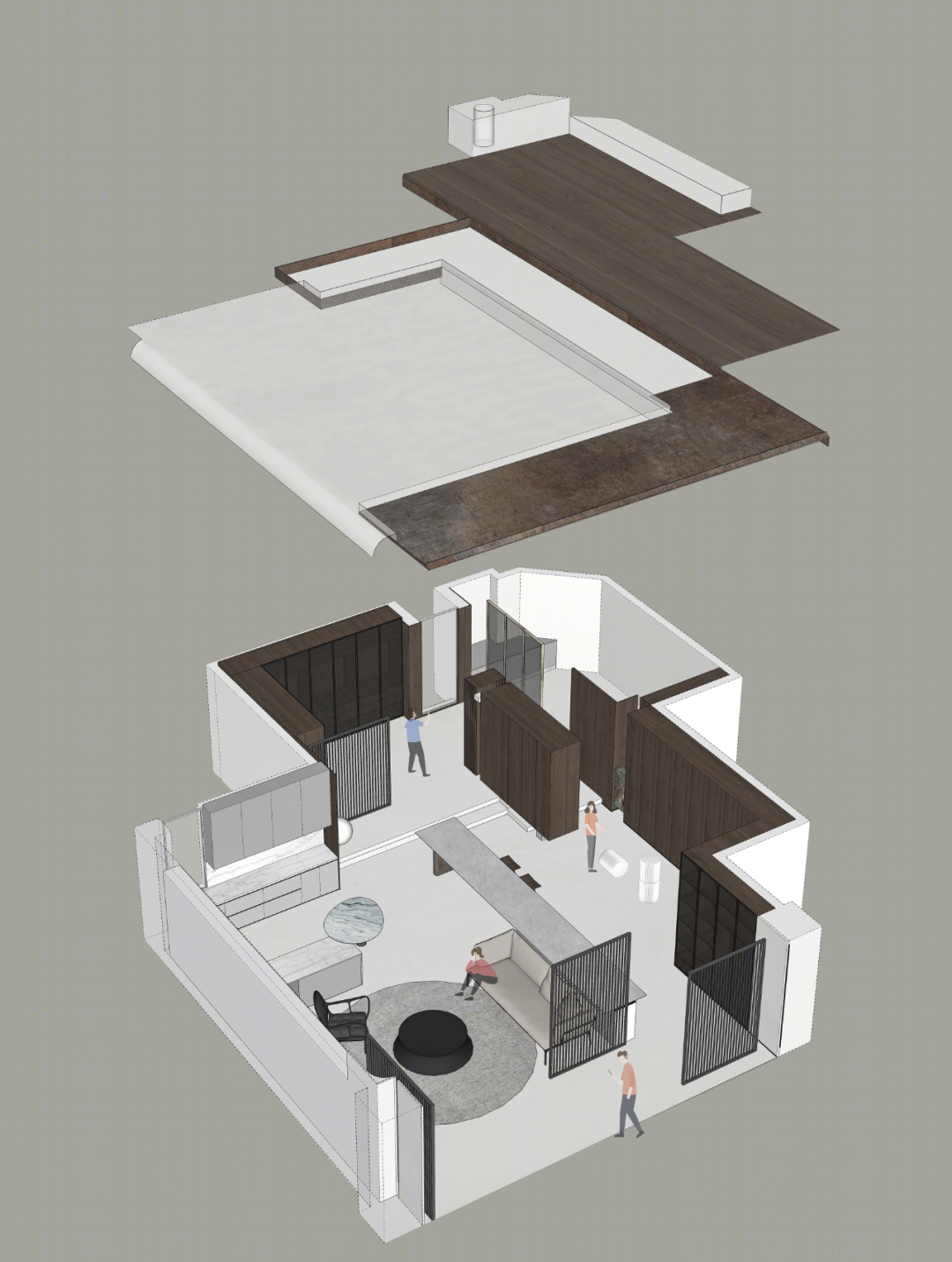 XINA SPACE 高端全屋定制展厅设计丨中国汕头丨HRAMN 汉马建筑-71