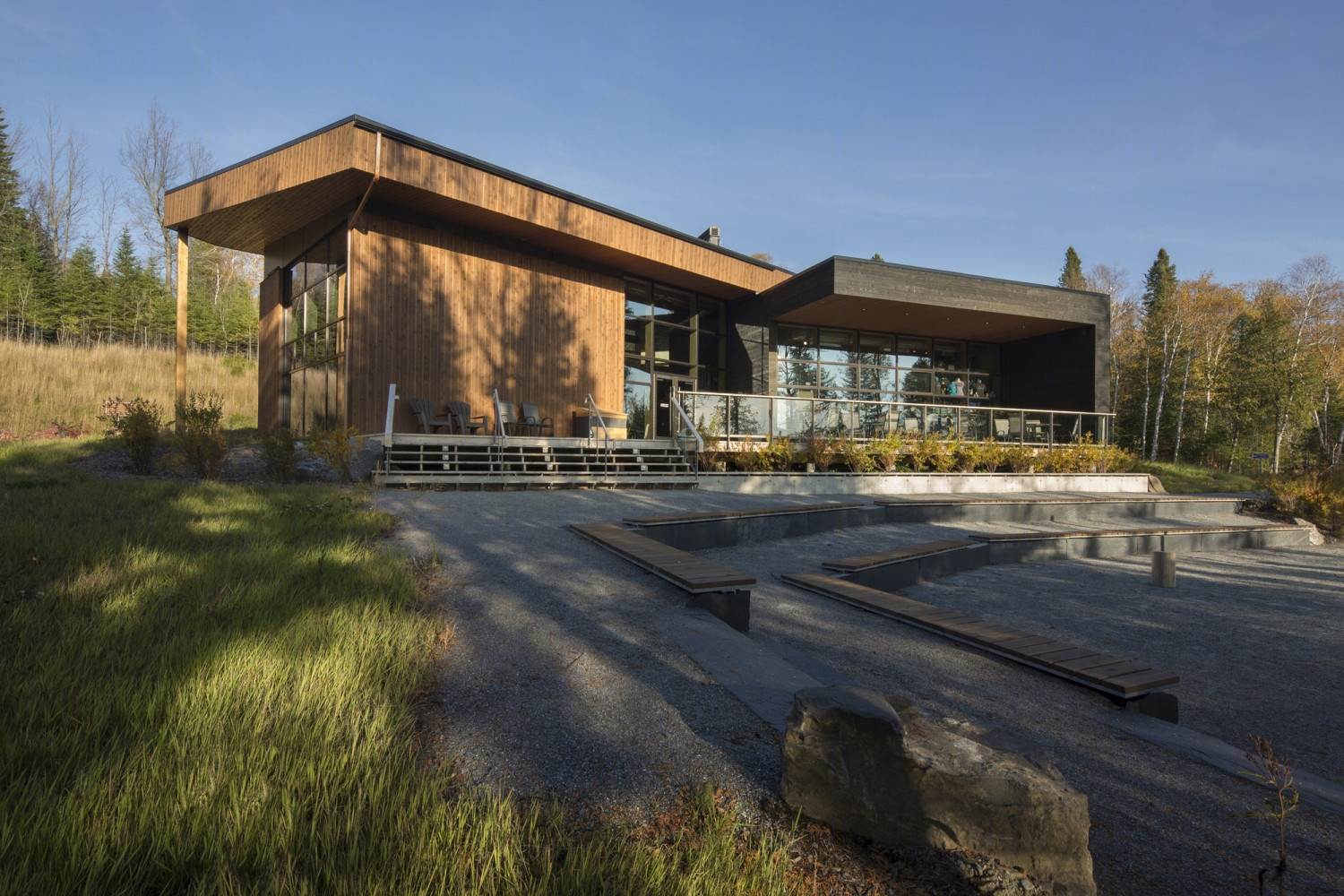 加拿大特米考国家公园游客中心丨bisson + charron architectes-30