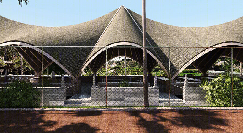 热带岛屿上的动感巴厘岛网球俱乐部丨德国建筑师Alexis Dornier-8