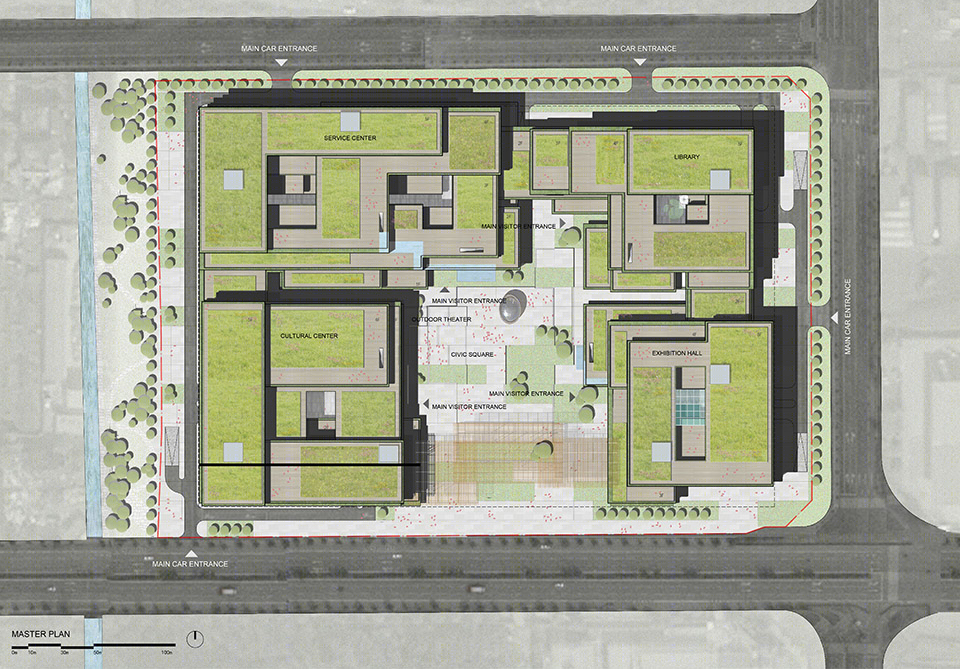 成都高新文化中心丨上海天华建筑设计有限公司-26