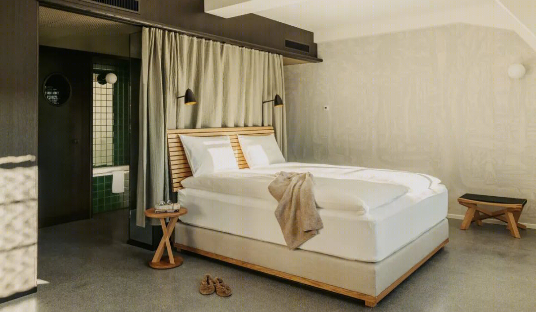瑞士百年建筑 Volkshaus Basel Hotel,大师赫尔佐格与德梅隆的复古风设计-54