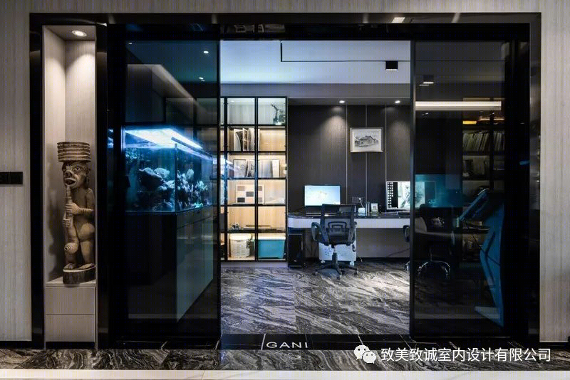 致美致诚打造 180 平米现代私宅,诠释和谐空间之美-4