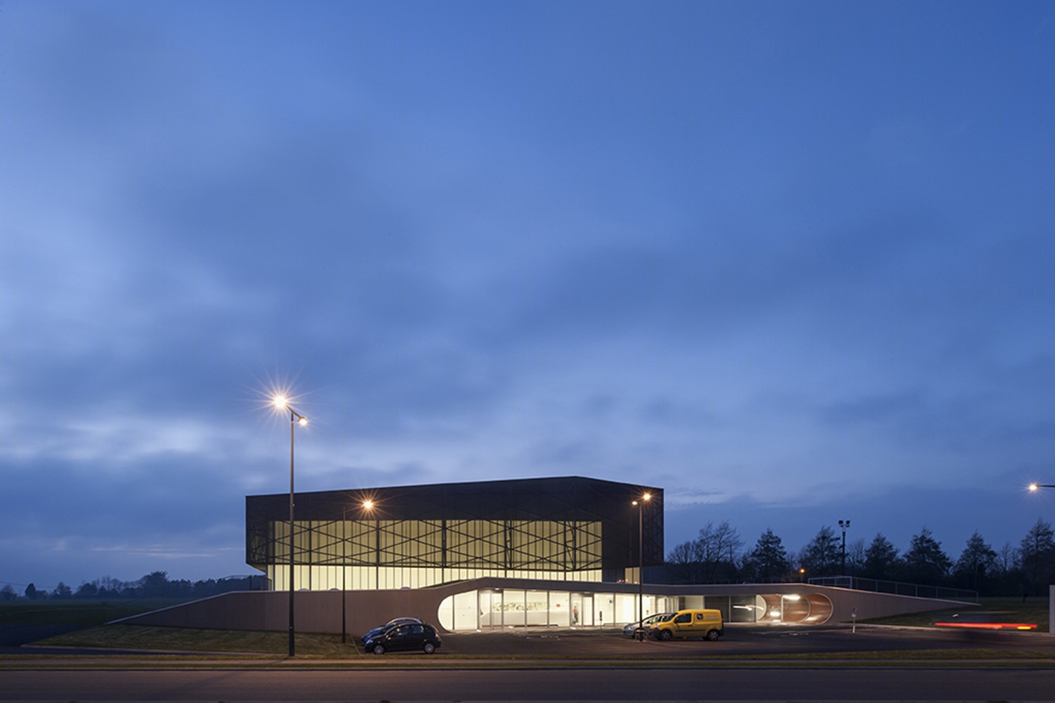 法国普拉伯内克体育馆丨Bohuon Bertic Architectes-19