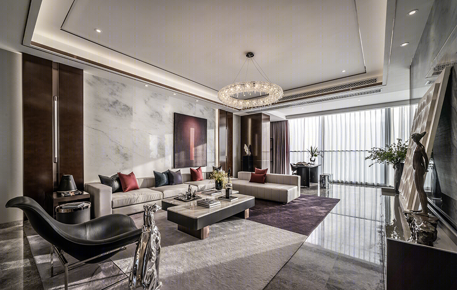 云端之上的优雅艺术 · 西安天空之城样板间设计丨中国西安丨ZN DESIGN 之恩设计-13