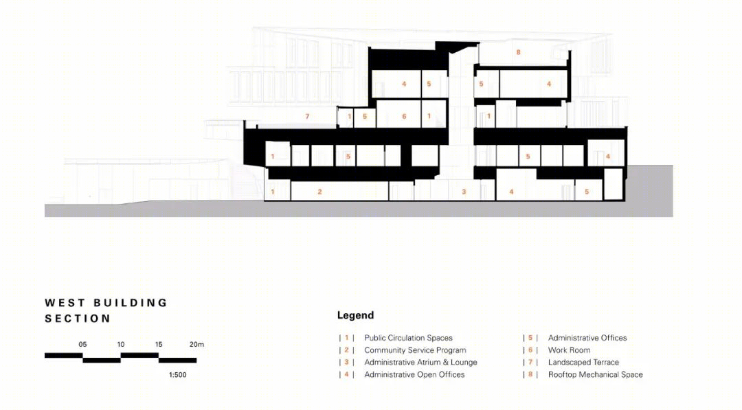摩根州立大学学生服务中心丨美国巴尔的摩丨Teeple Architects与GWWO Architects合作-63