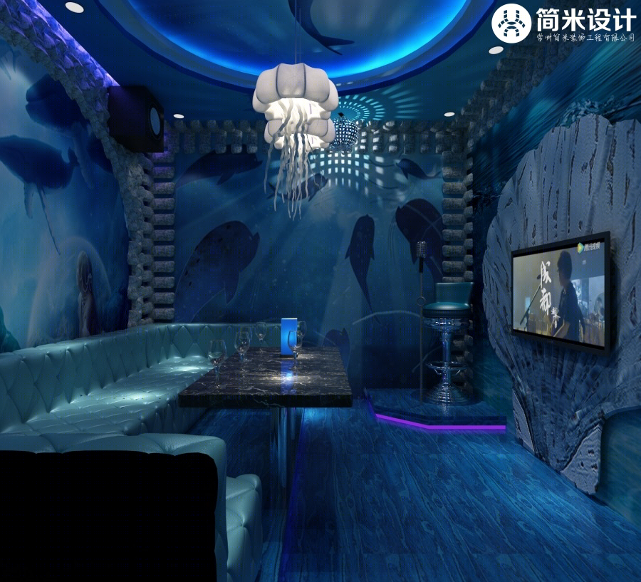 主题轰趴馆设计-海洋海底主题                     -10