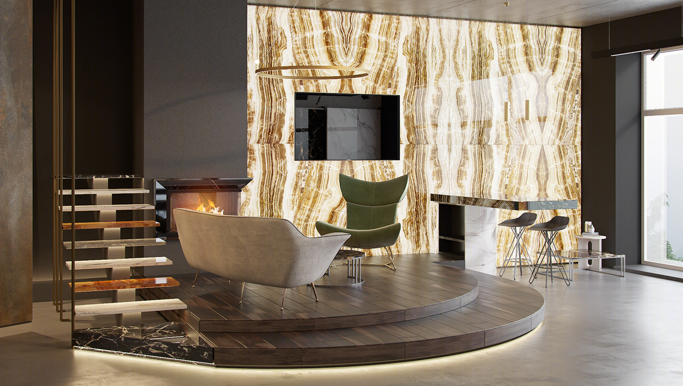 Anastasiya Gushchina丨展厅丨Marble_Showroom/2021-0