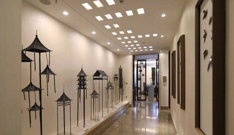 一心设计李健丨中餐厅丨一心中式设计丨云南文山7米9餐厅实景-14