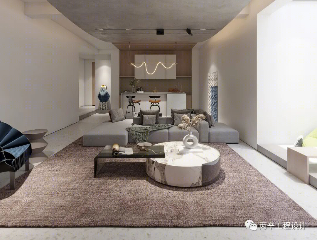 简约原木生活,空白之美·岭秀首府设计案例-18
