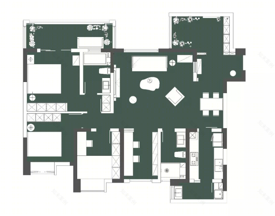 光影交织,打造电影般的居家艺术空间-41