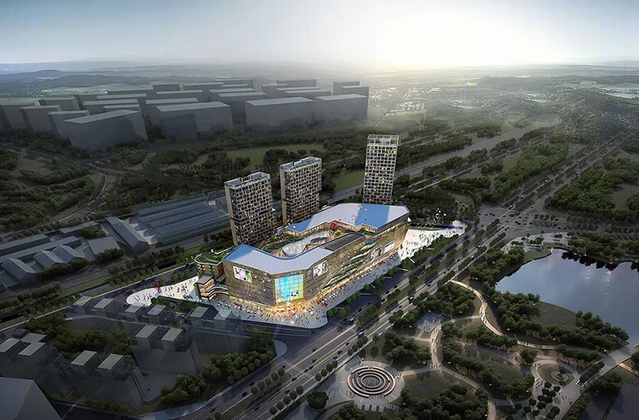 南京雨花吾悦广场丨中国南京丨法国AS建筑工作室-8