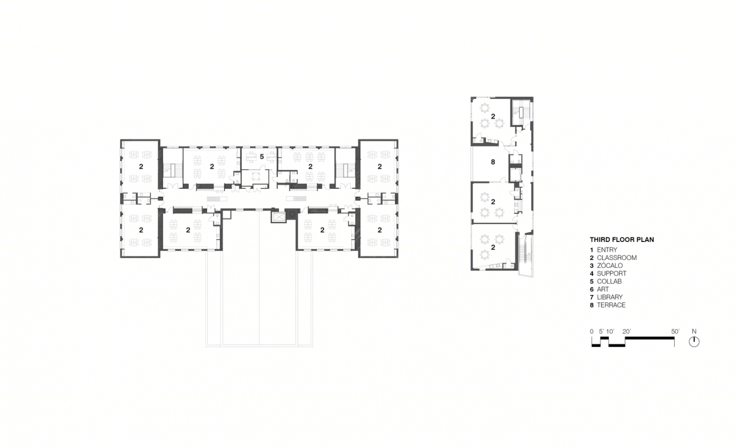 美国Mundo Verde双语公立特许学校丨Studio Twenty Seven Architecture-44