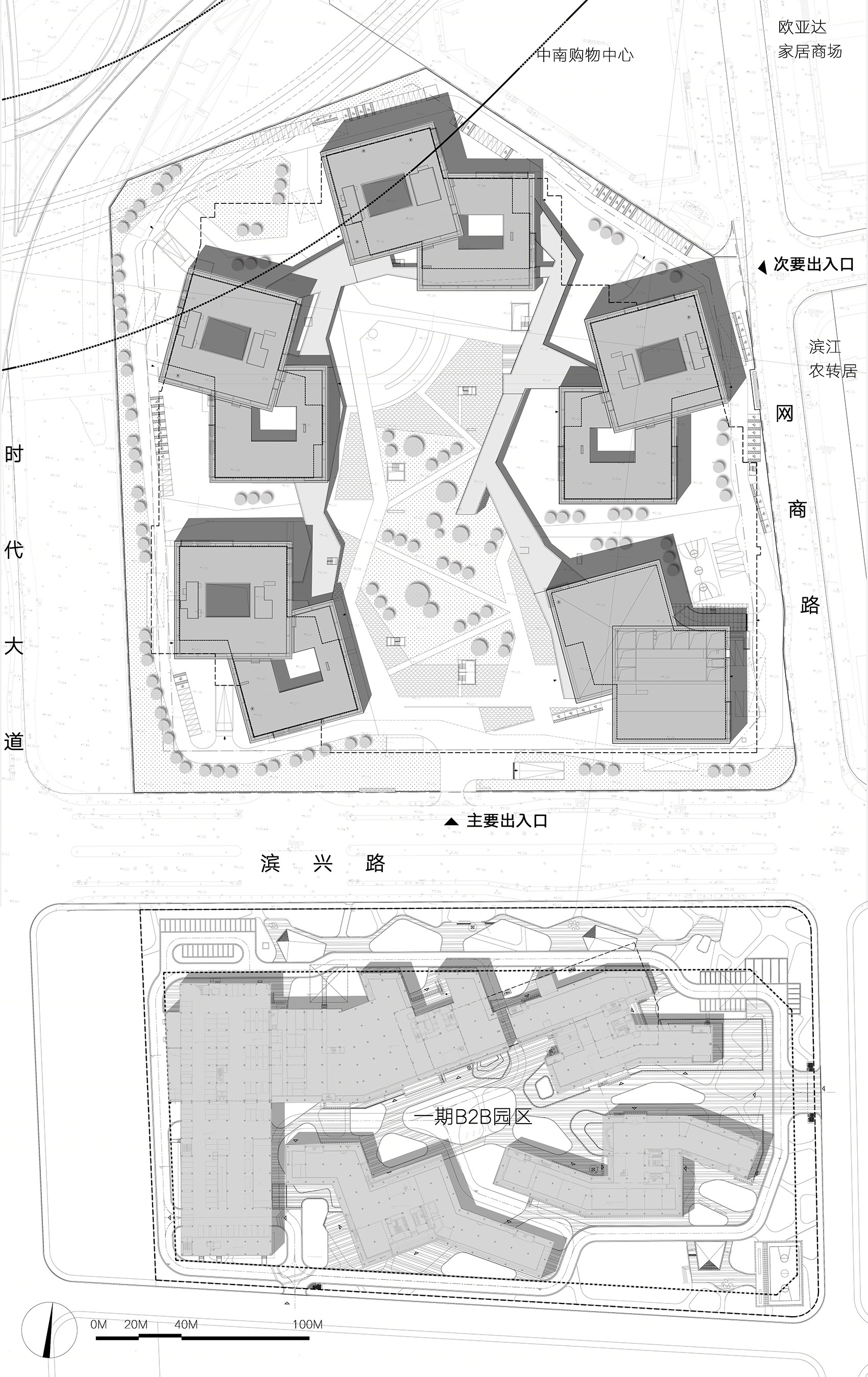 阿里巴巴杭州软件生产基地二期园林式办公空间丨中国杭州丨浙江省建筑设计研究院-82