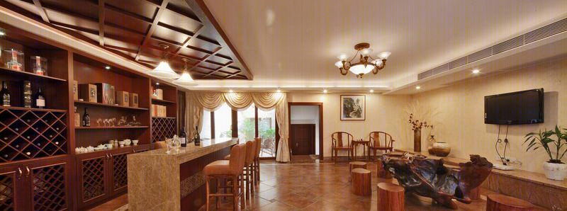 曦城二期东南亚风格独栋别墅 | 名雕丹迪打造热带风情空间-2