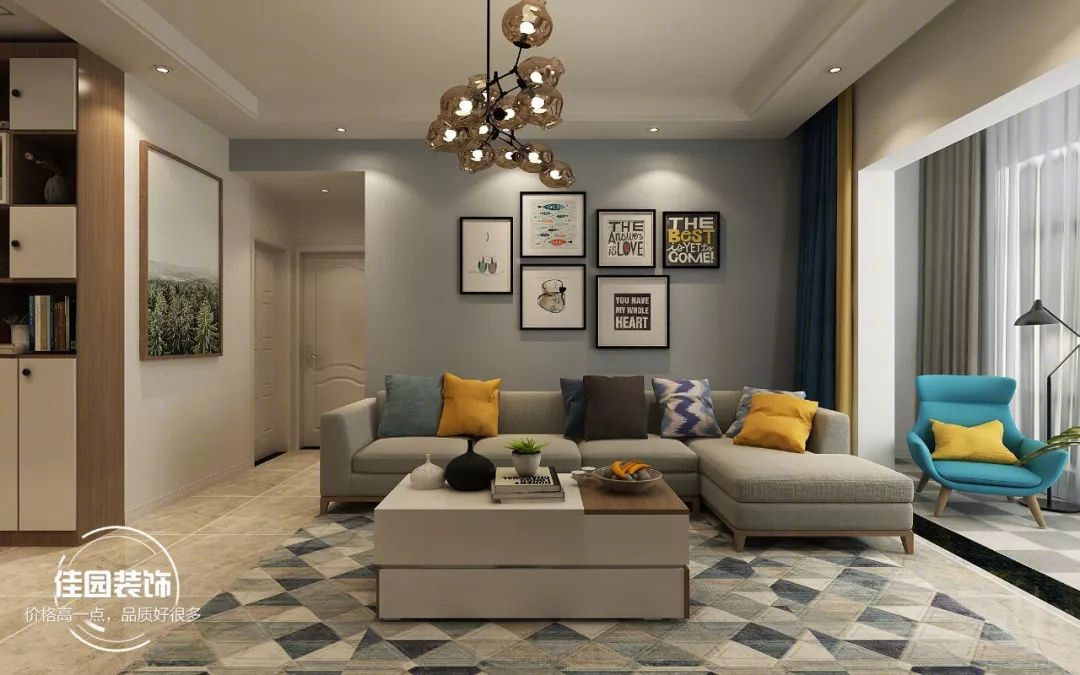 未来方舟 86㎡北欧风公寓，少女心文艺范-33