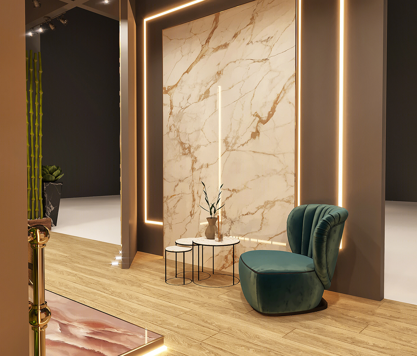 Anastasiya Gushchina丨展厅丨Showroom Design in the field of Bathroom-3
