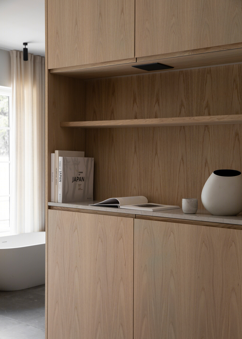 Shelving at Sandbjerg Residence Norm Architects-2