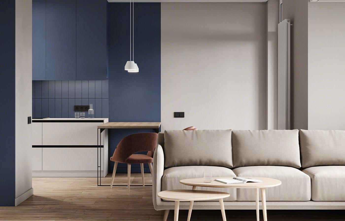 乌克兰基辅小空间公寓设计 超有感觉！-2