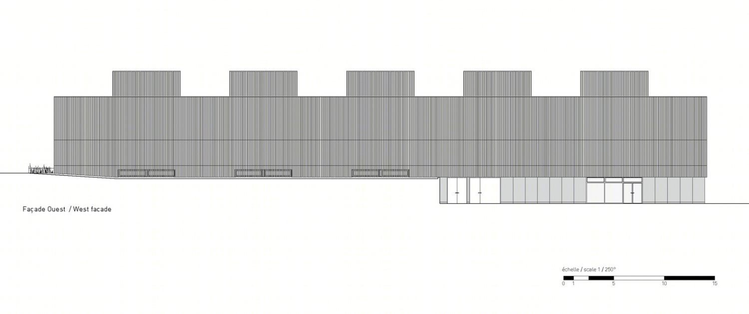 法国 Hacine Cherifi 体育馆丨Tectoniques Architects-74