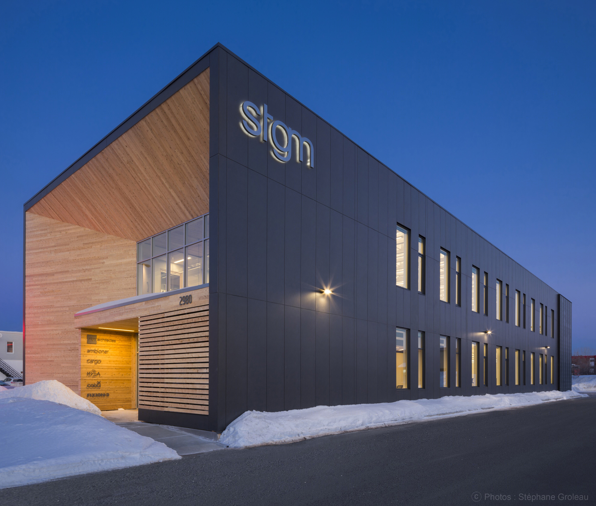 加拿大STGM总部办公楼丨STGM Architectes-27