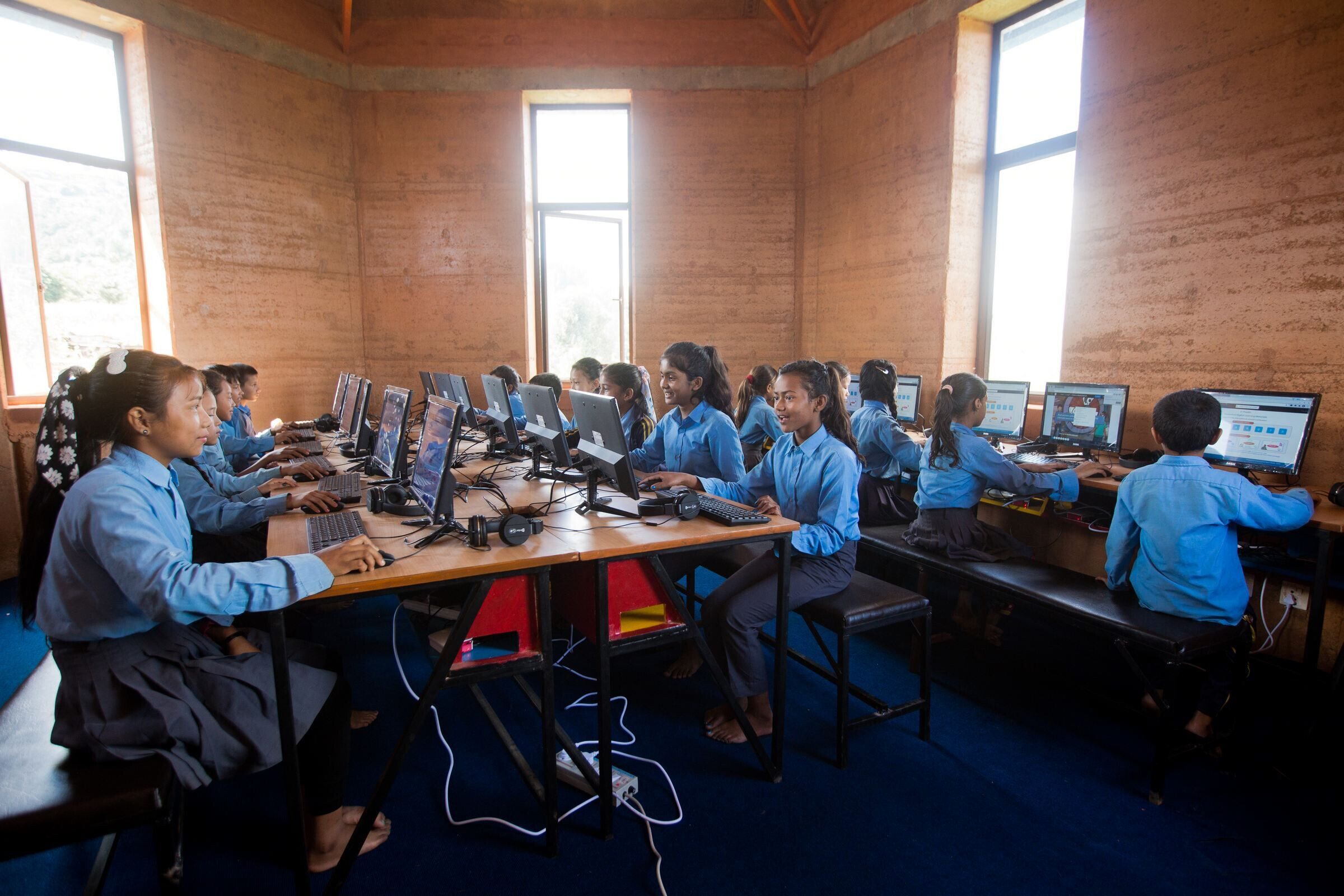 尼泊尔 Gulmeshwori Basic School丨尼泊尔巴格马蒂丨MESH Architectures-24