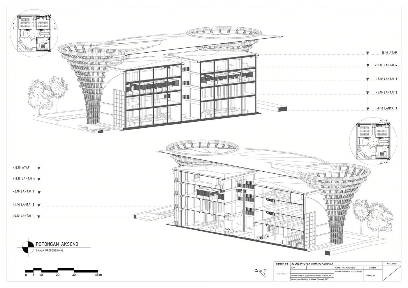 Ruang Abirama - Architecture Studio Project 7-3