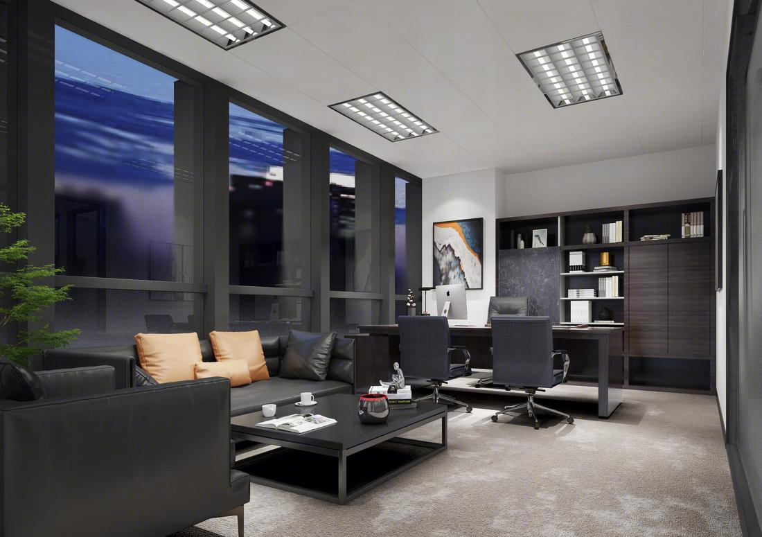 广东茂名和合企业办公室丨中国茂名丨深圳中良装饰设计工程有限公司-10