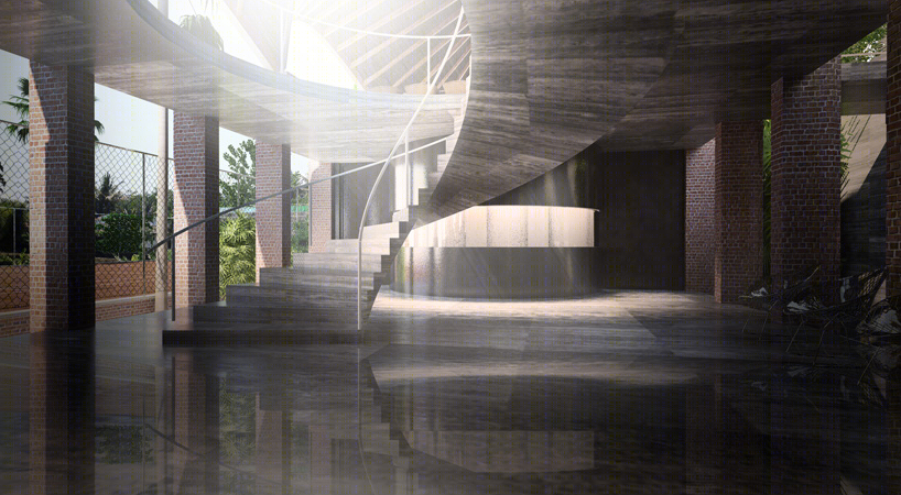 热带岛屿上的动感巴厘岛网球俱乐部丨德国建筑师Alexis Dornier-12