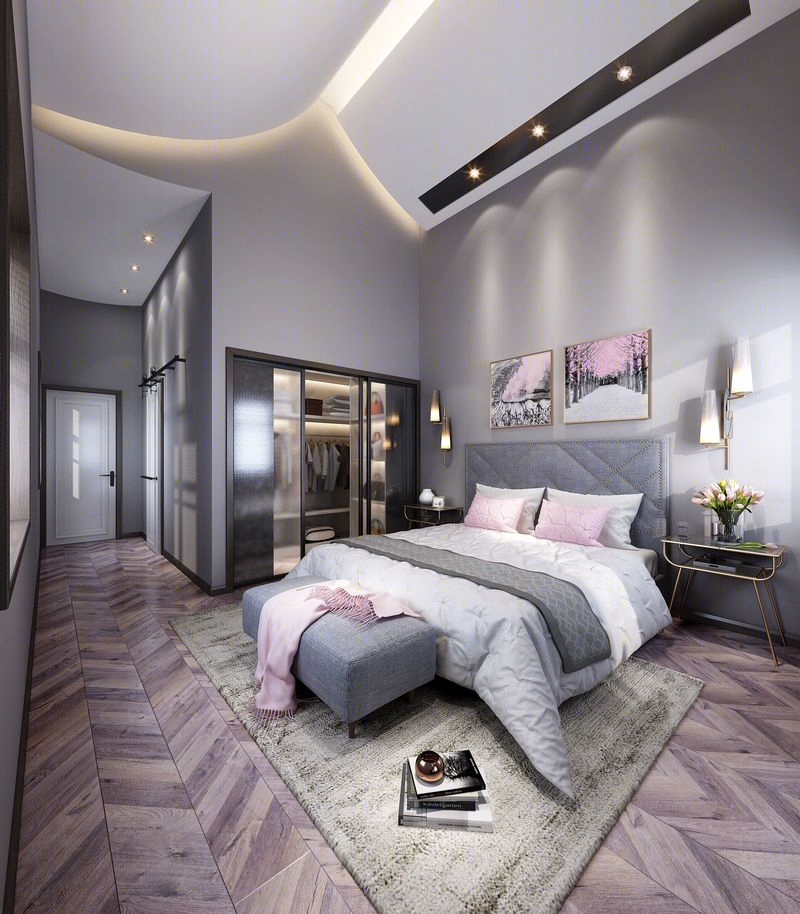 香山总部鑫苑现代简约家居设计，温馨奢华尽展浪漫时尚-11