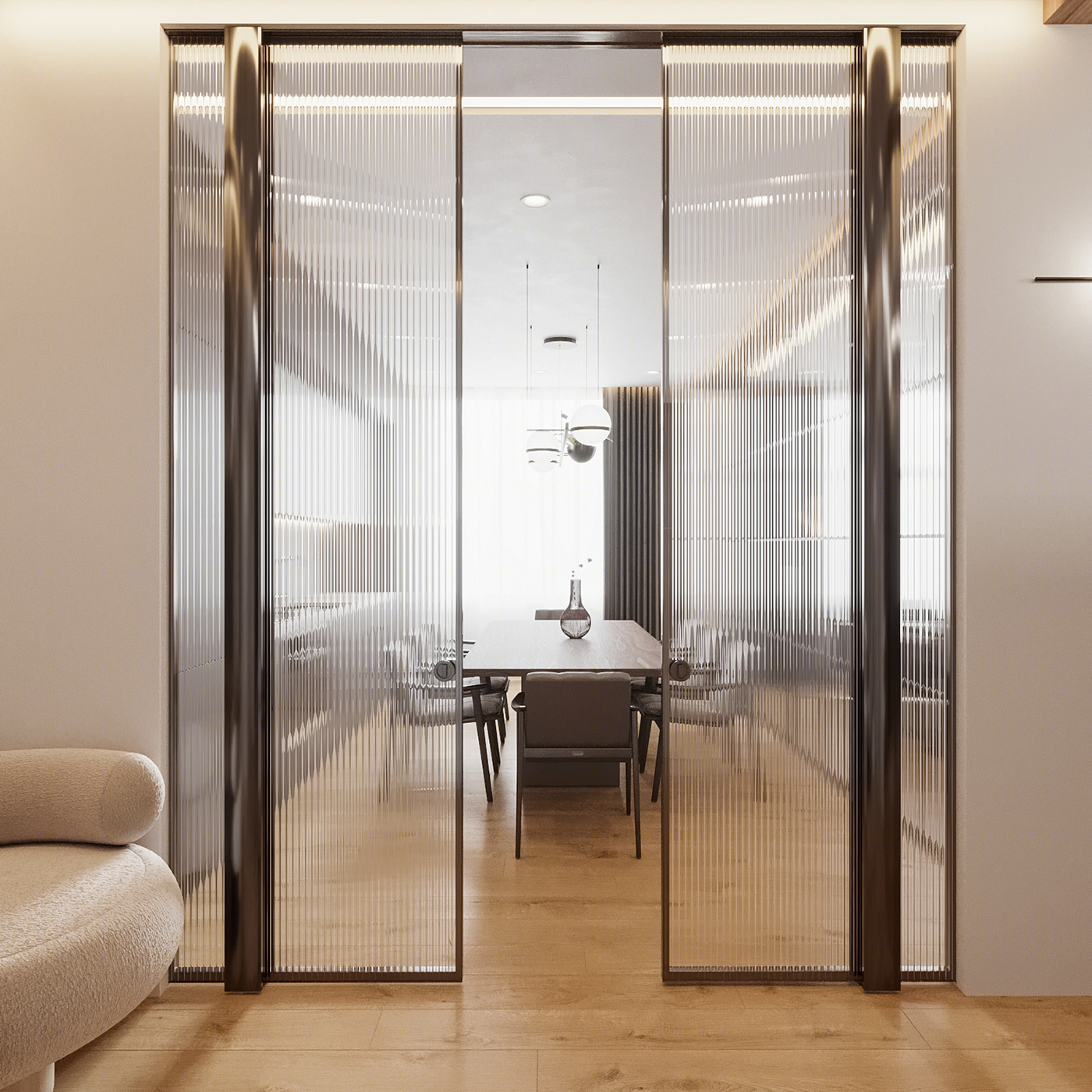Anastasiya Gushchina丨平层丨Scandinavian interior design-3