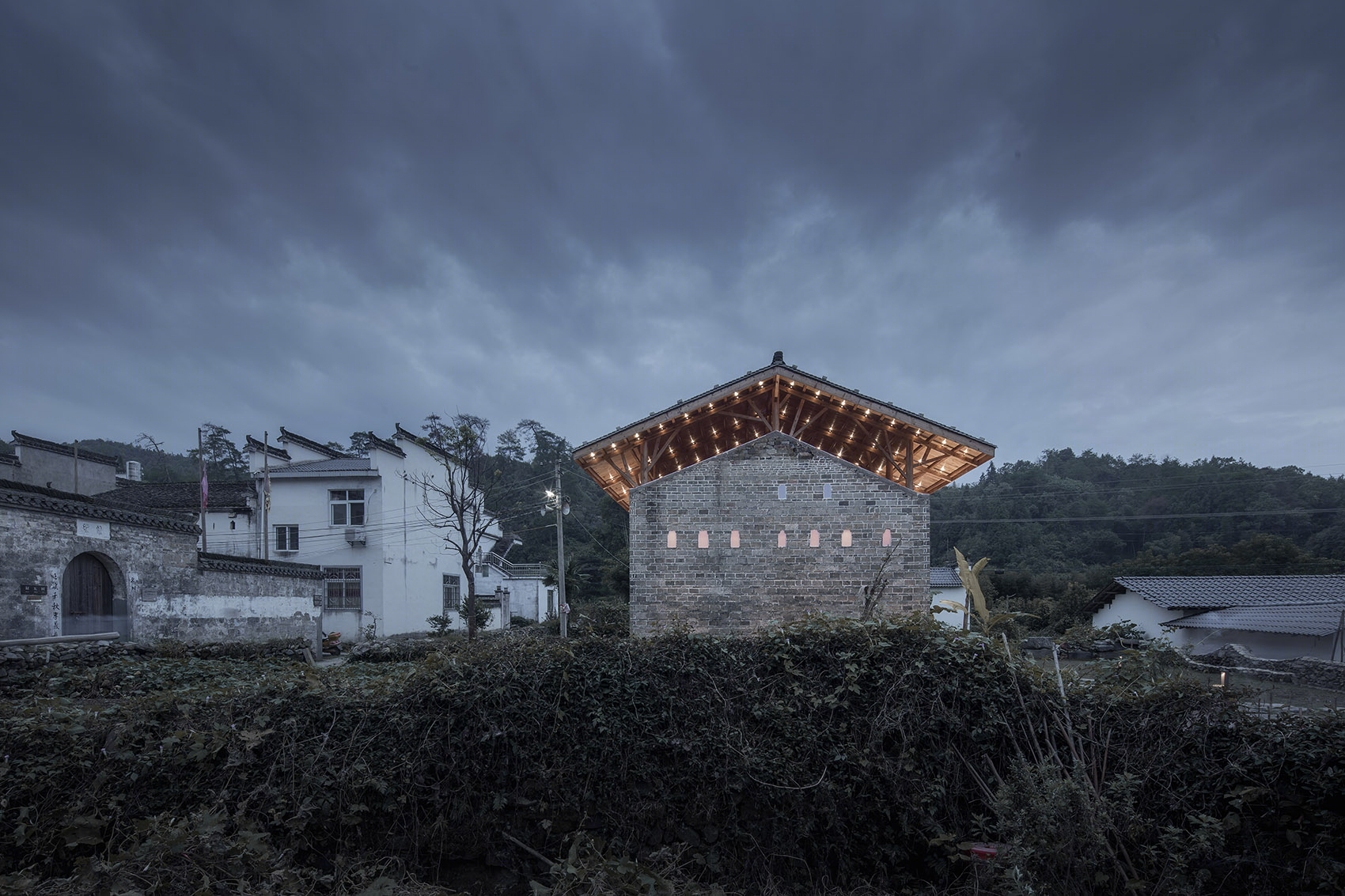 徽州古韵中的现代茶室——祁门闪里镇桃源村宀屋-79