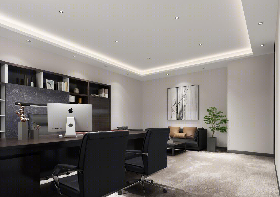 广东茂名和合企业办公室丨中国茂名丨深圳中良装饰设计工程有限公司-12