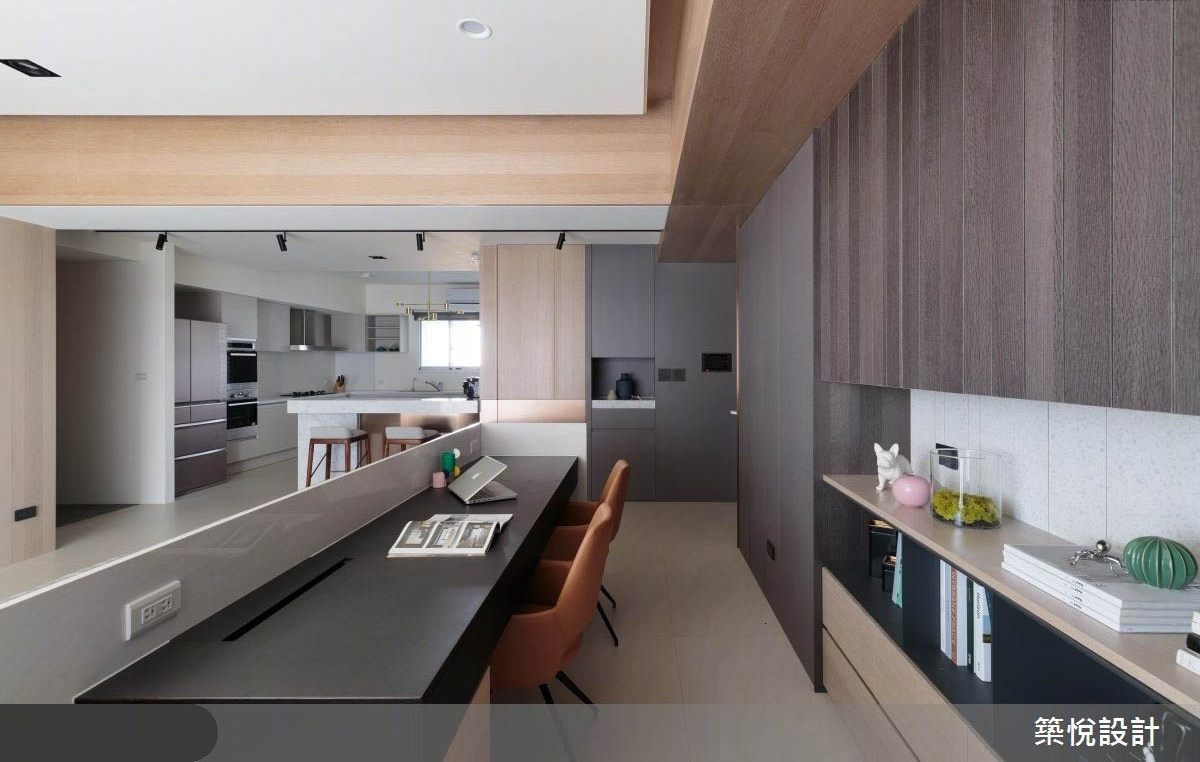 築悅空間設計--自然材質堆疊、延伸一片寬敞療癒宅-16