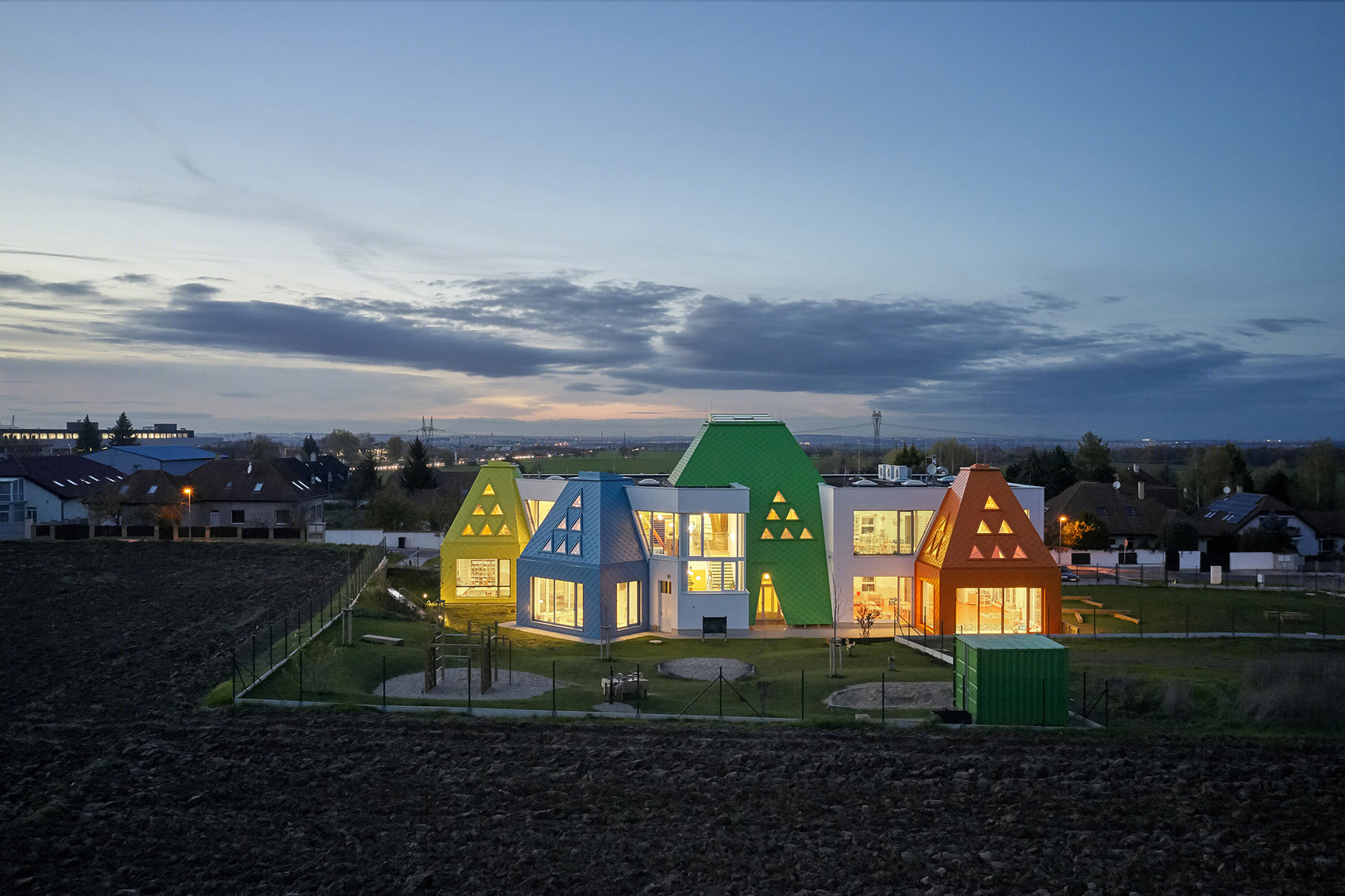 捷克 Větrník 幼儿园丨Architektura-51