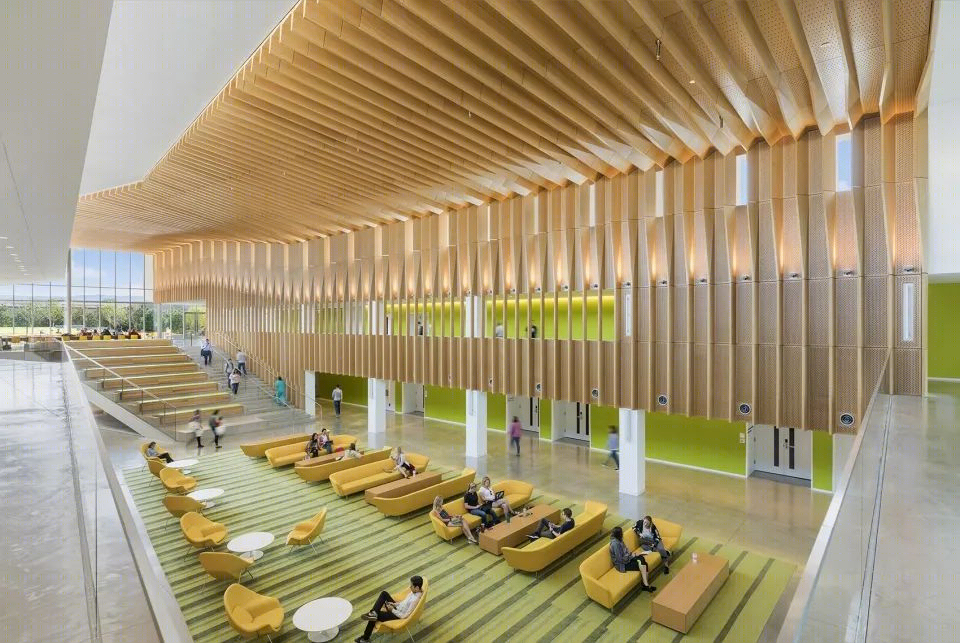 康奈尔兽医学院 | 绿色庭院与画廊大厅的共生设计-21